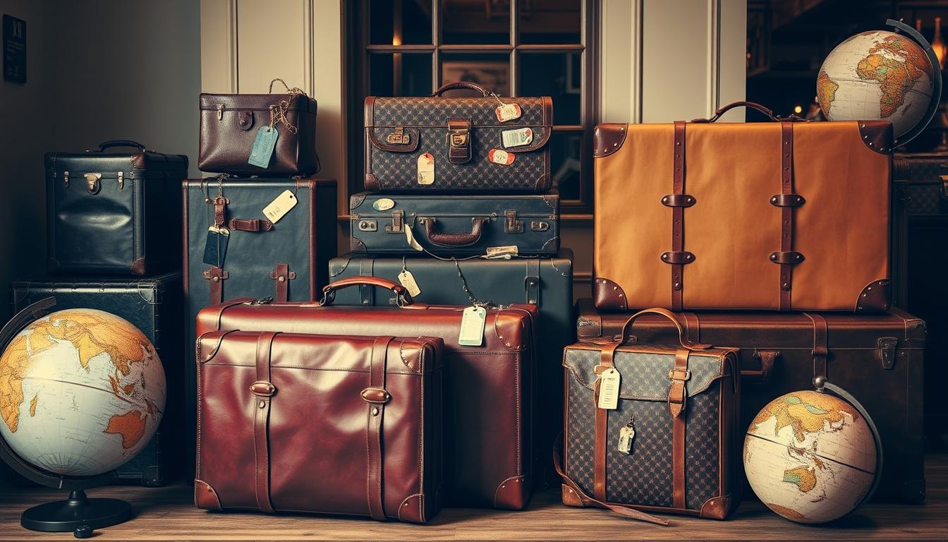 Vintage-Style Luggage Collection