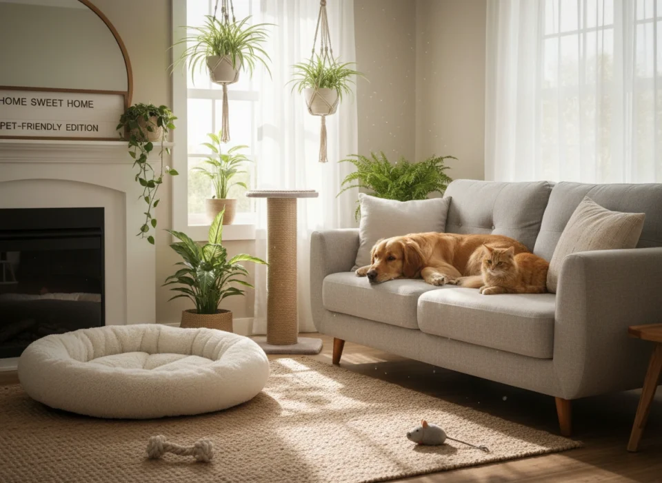How to Create a Pet-Friendly Home Environment