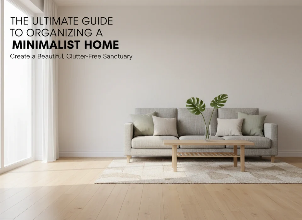 The Ultimate Guide to Organizing a Minimalist Home