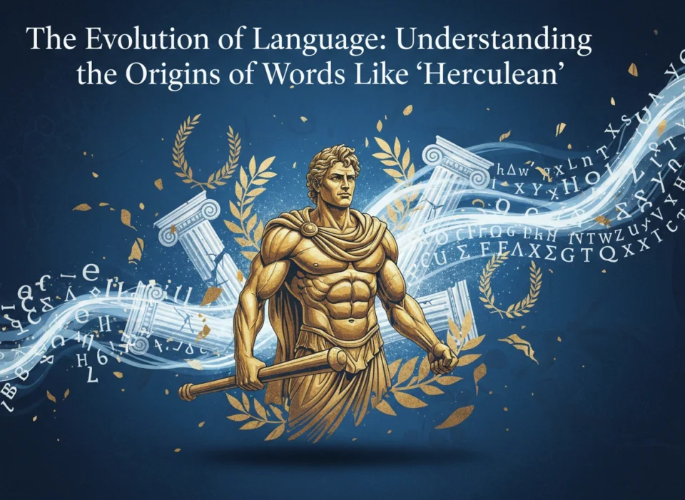 The Evolution of Language: Understanding the Origins of Words Like ‘Herculean’