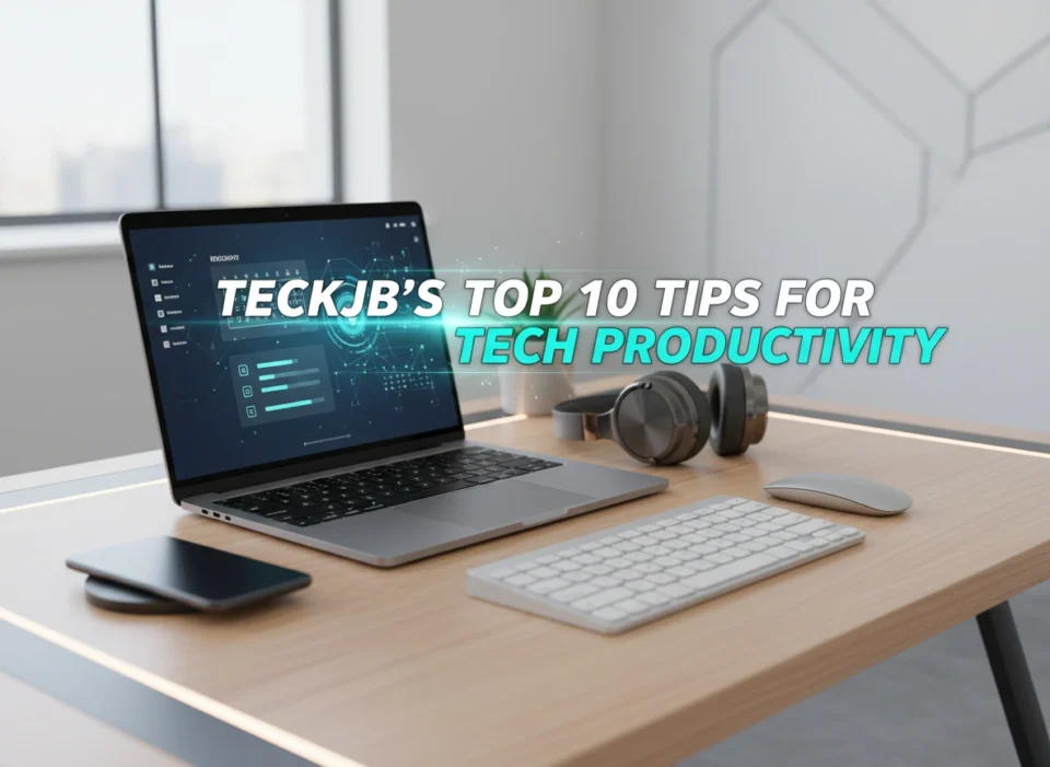 Teckjb’s Top 10 Tips for Tech Productivity