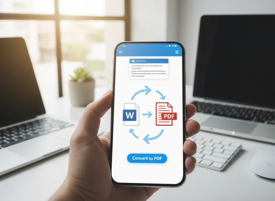 How to Convert Word to PDF on Mobile Devices