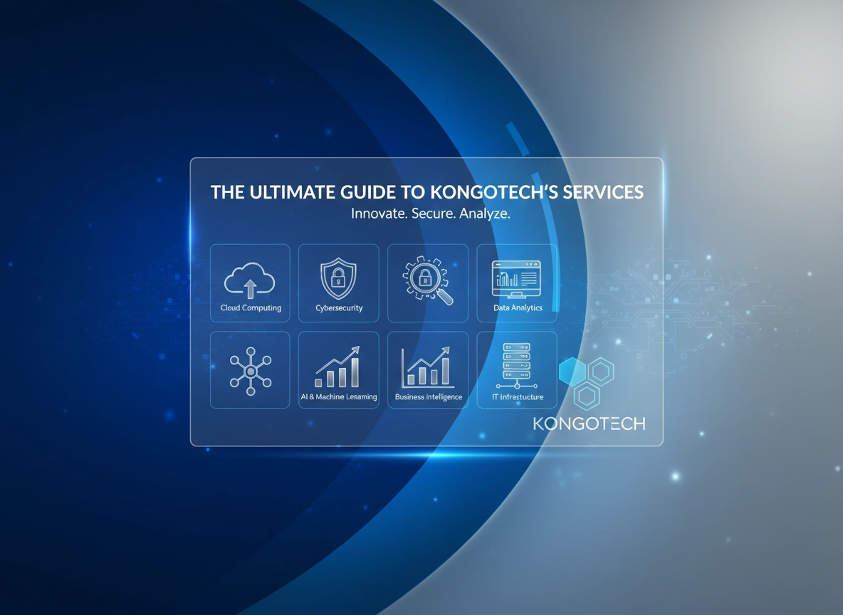 The Ultimate Guide to Kongotech's Services