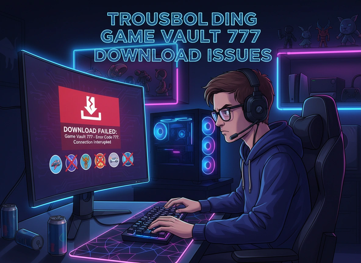 Troubleshooting Game Vault 777 Download Issues