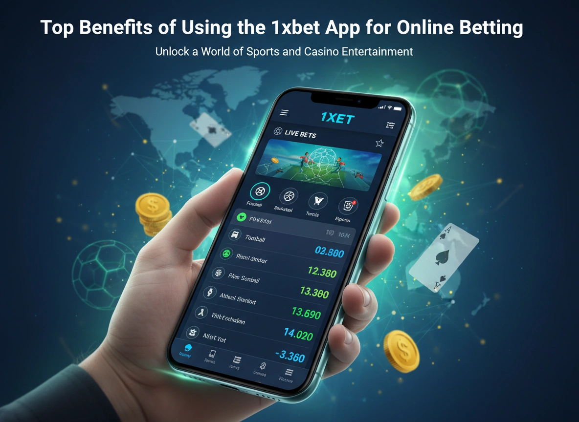 Top Benefits of Using the 1xbet App for Online Betting
