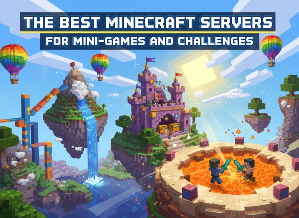 The Best Minecraft Servers for Mini-Games and Challenges