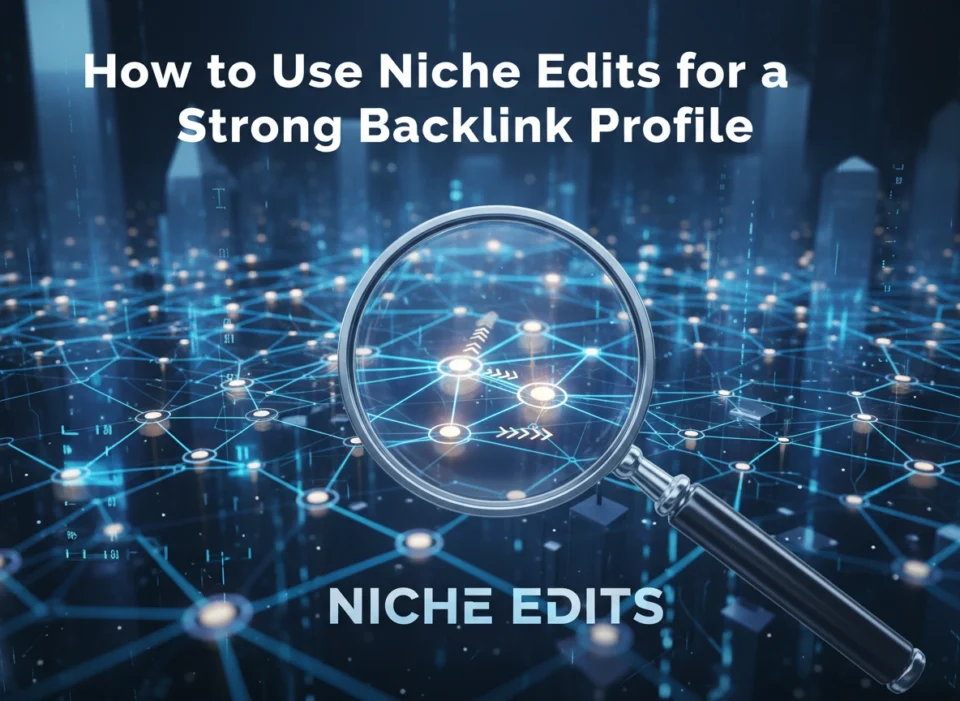 How to Use Niche Edits for a Strong Backlink Profile