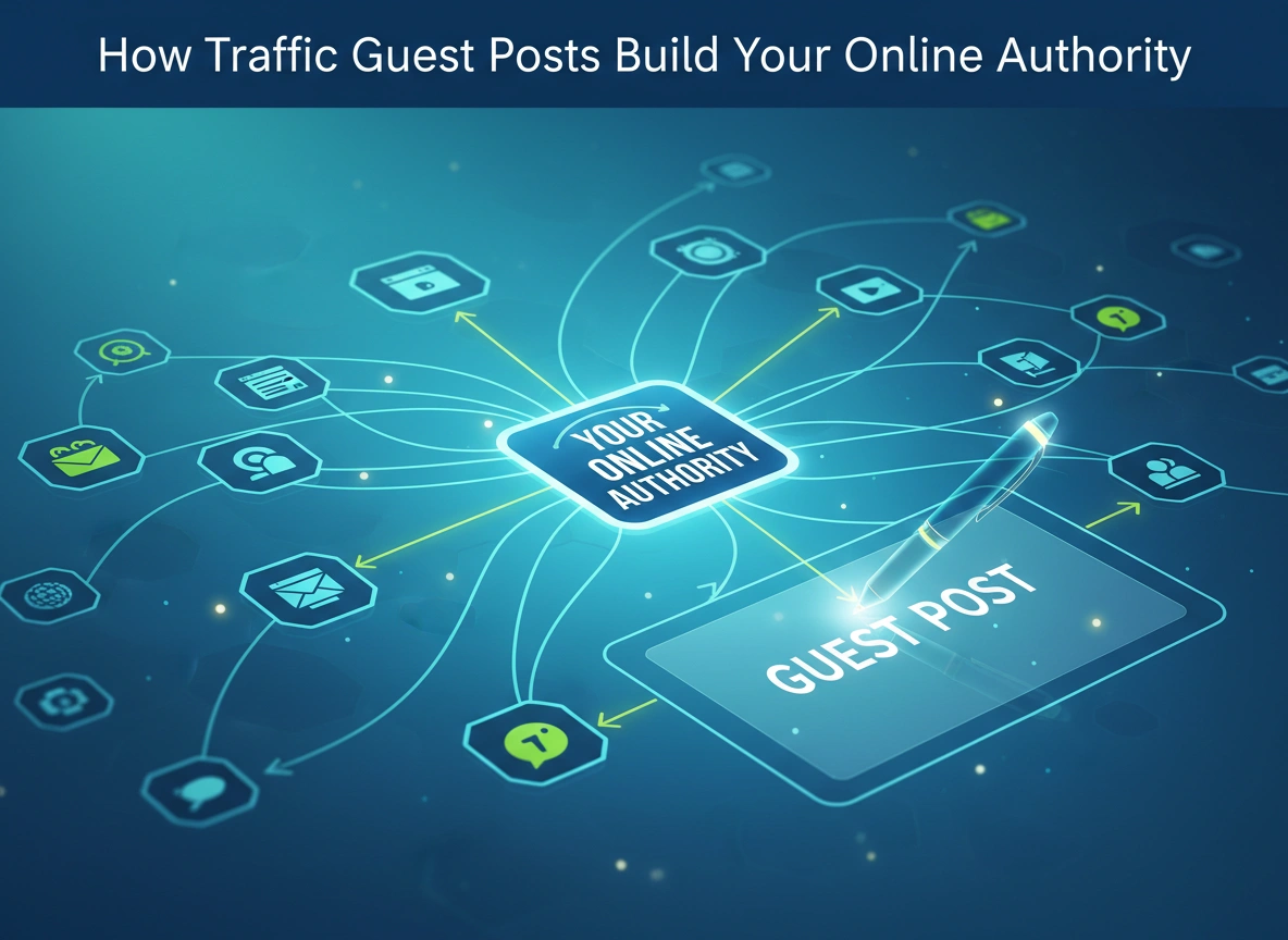 How Traffic Guest Posts Build Your Online Authority