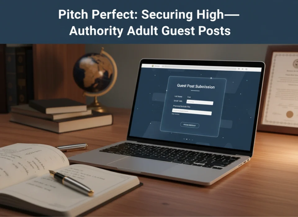 Pitch Perfect: Securing High-Authority Adult Guest Posts