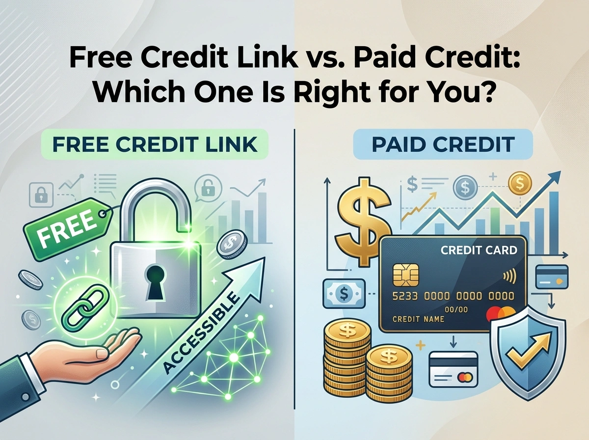 Free Credit Link vs. Paid Credit: Which One Is Right for You?