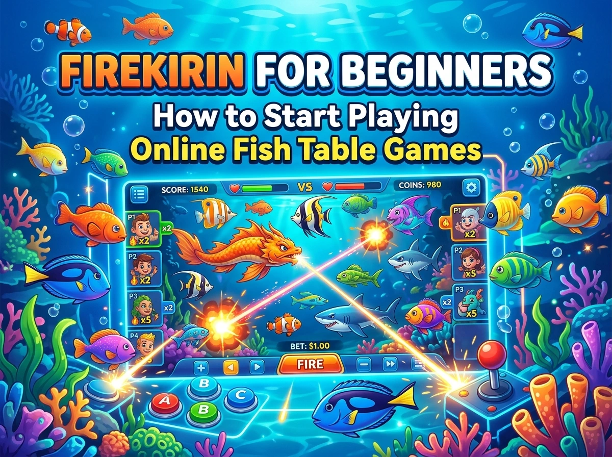 FireKirin for Beginners: How to Start Playing Online Fish Table Games