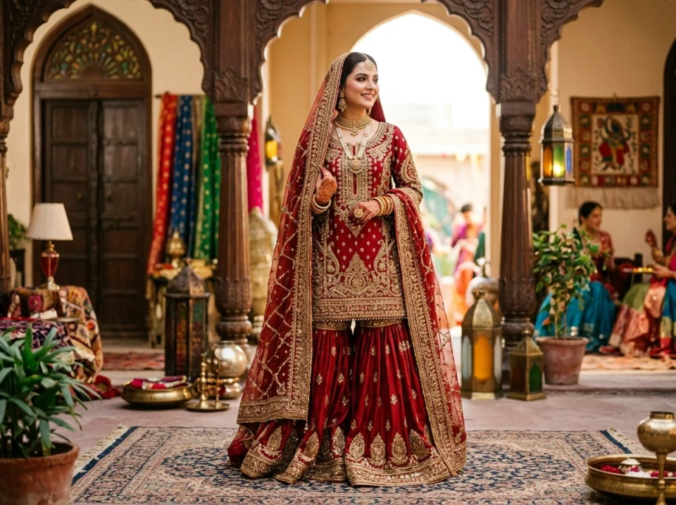The Rich History and Cultural Significance of the Sharara Dress