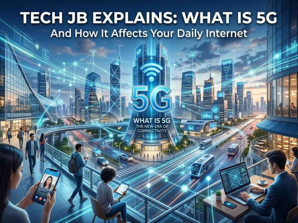 Teck JB Explains: What Is 5G and How It Affects Your Daily Internet
