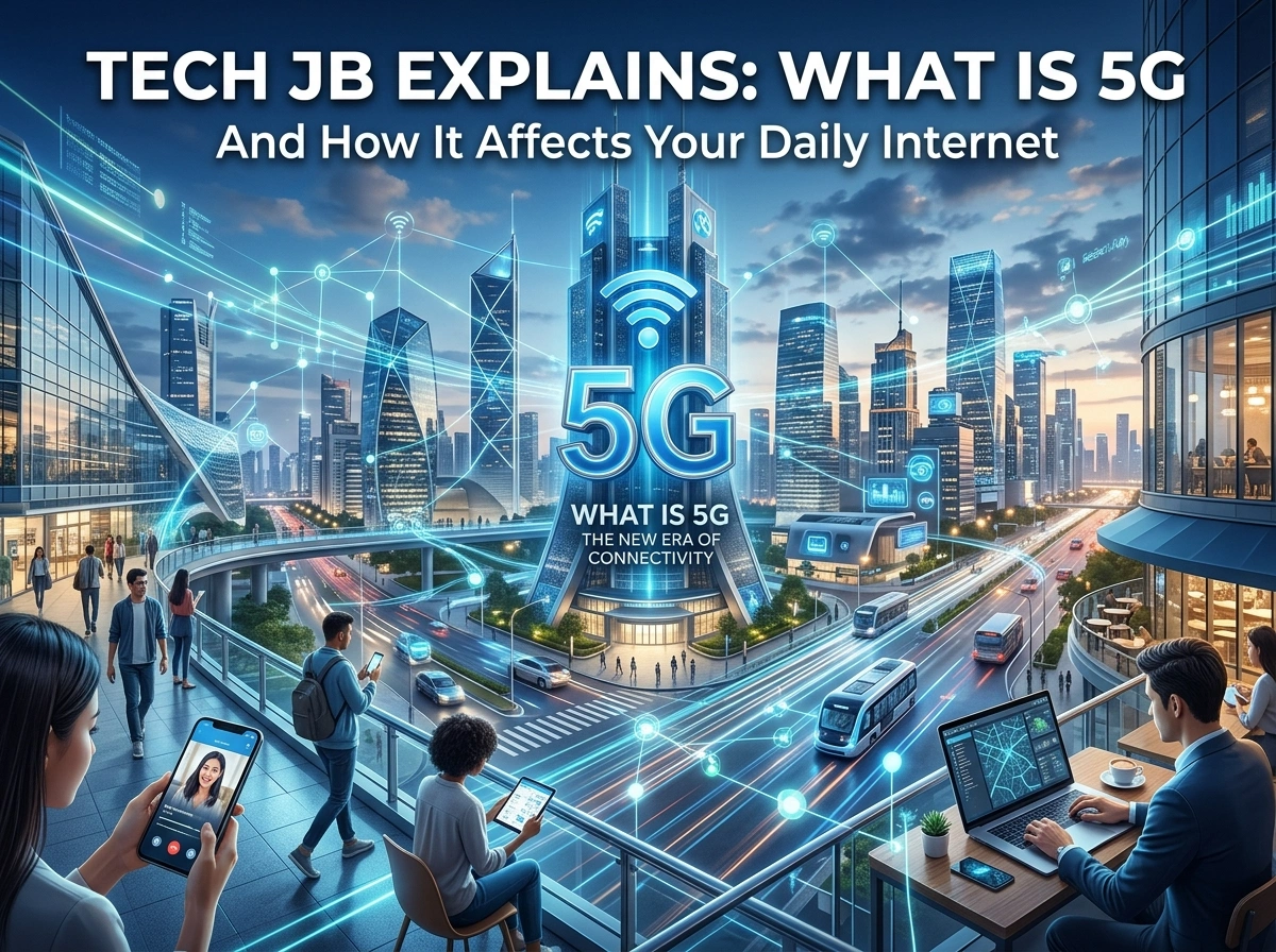 Teck JB Explains: What Is 5G and How It Affects Your Daily Internet