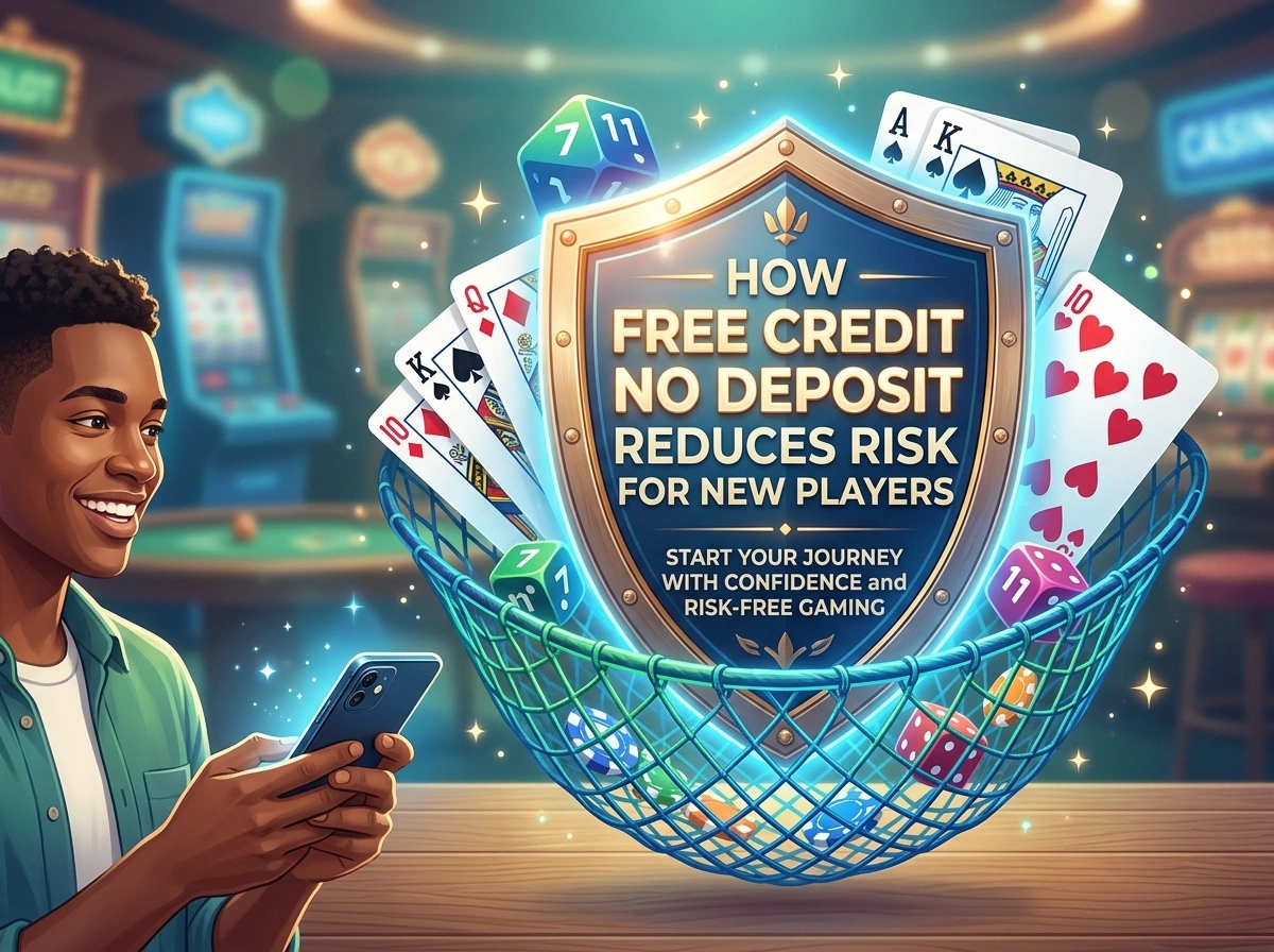 How Free Credit No Deposit Reduces Risk for New Players